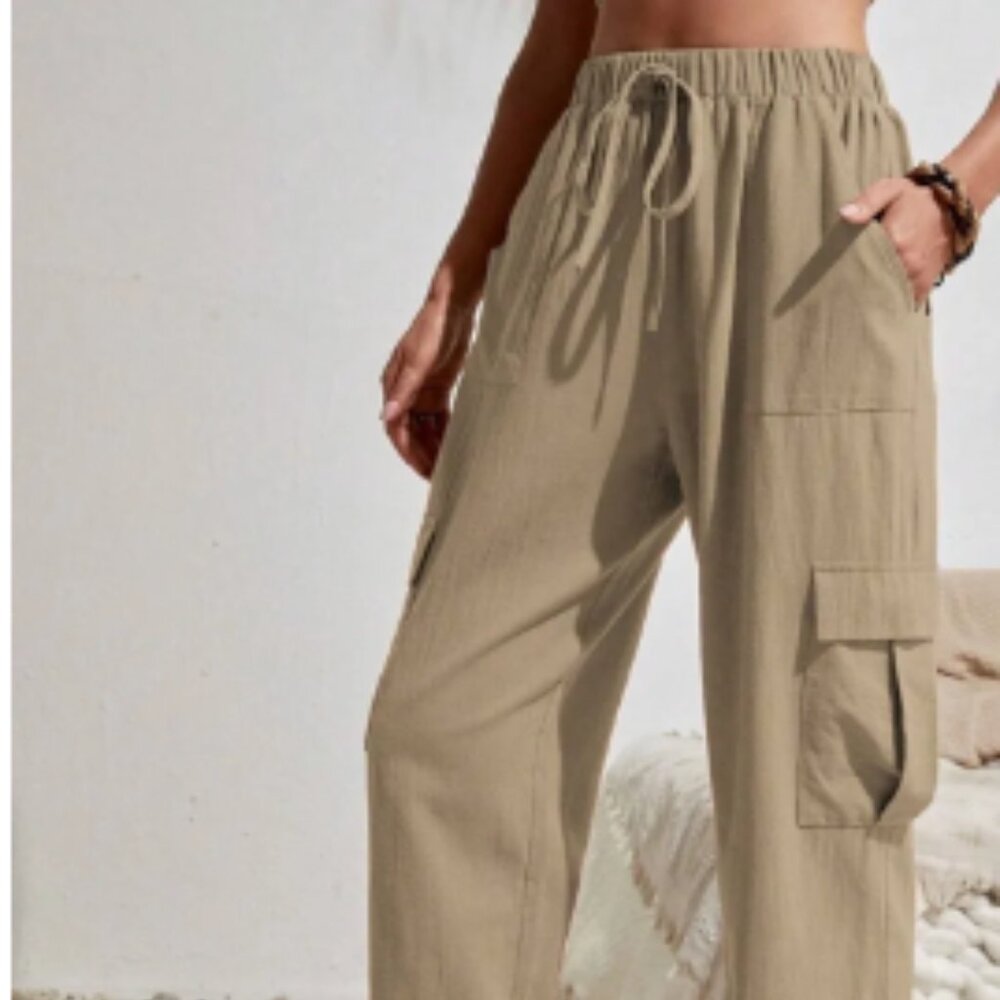 # 128 CARGO ELASTIC WAIST JOGGERS